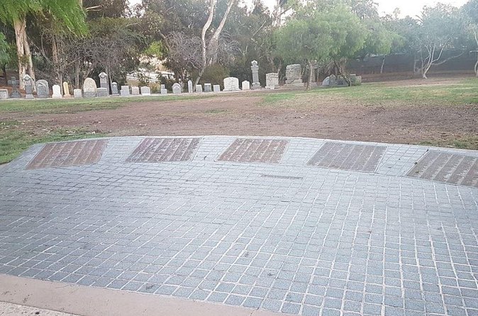 San Diego Ghosts and Gravestones: A Haunted Trolley Tour - The cemetery walk at El Campo Santo