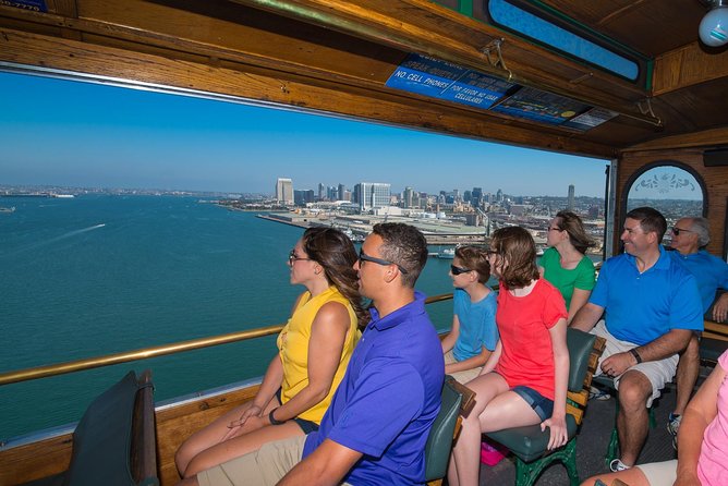 San Diego Shore Excursion: Hop-On Hop-Off Trolley Tour - Comfort and rules: open-air trolley reality